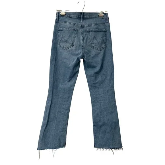 Womens Jeans Fornarina Zoe Jeans Mother The Insider Crop Pointy